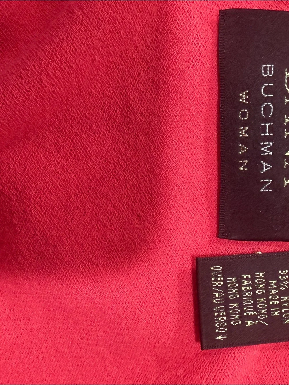Classic Dana Buchman Red Tailored 3-Button Blazer Jacket & Tank Career Set
